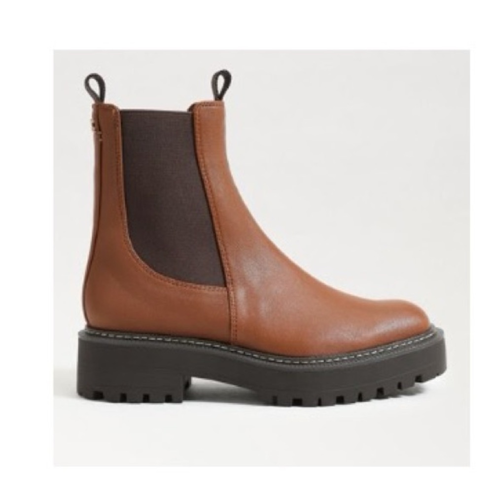 Sam Edelman Laguna Chelsea Boot (Brown Leather)